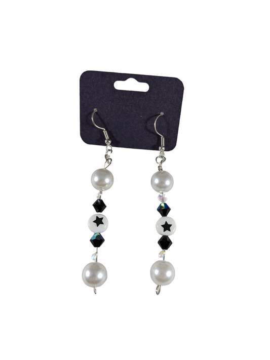Star earrings by Lydia