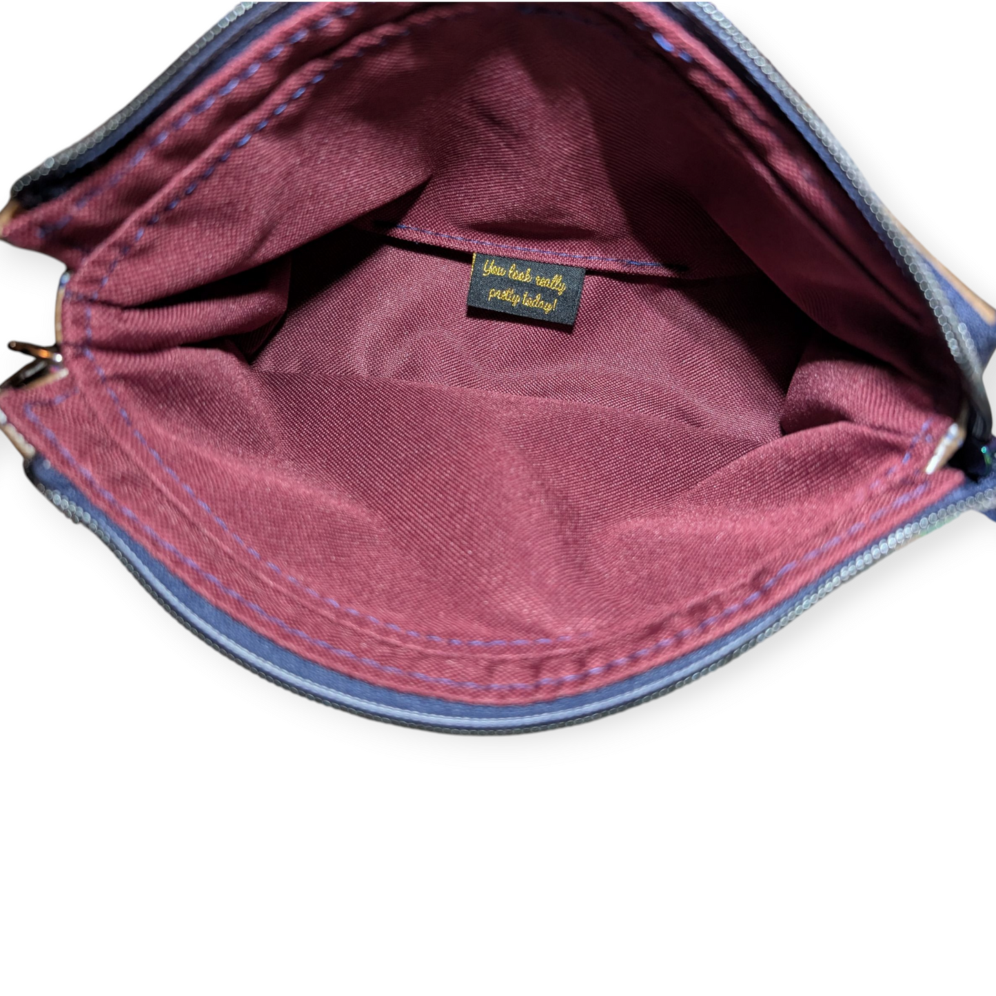 Handmade clutch wristlet butterfly skulls owls