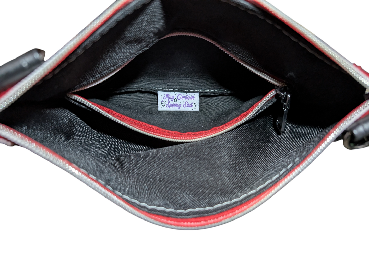 Handcrafted purse crossbody plague doctor