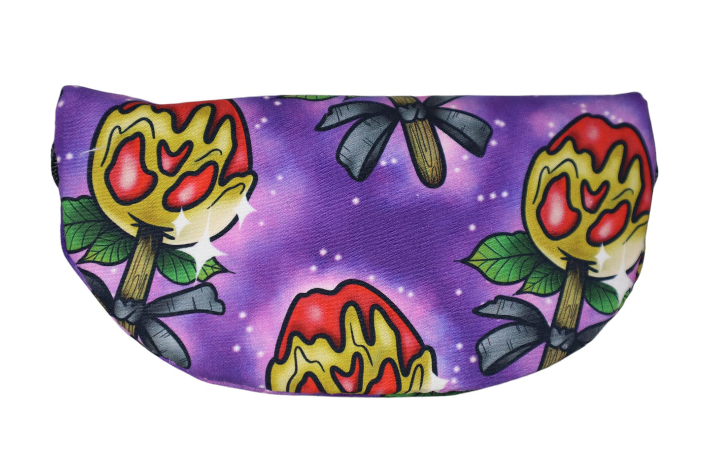 Handcrafted sunglasses case poison apple