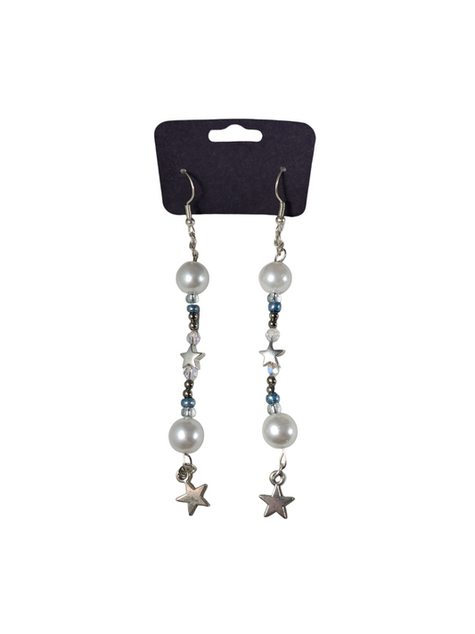Star earrings by Lydia