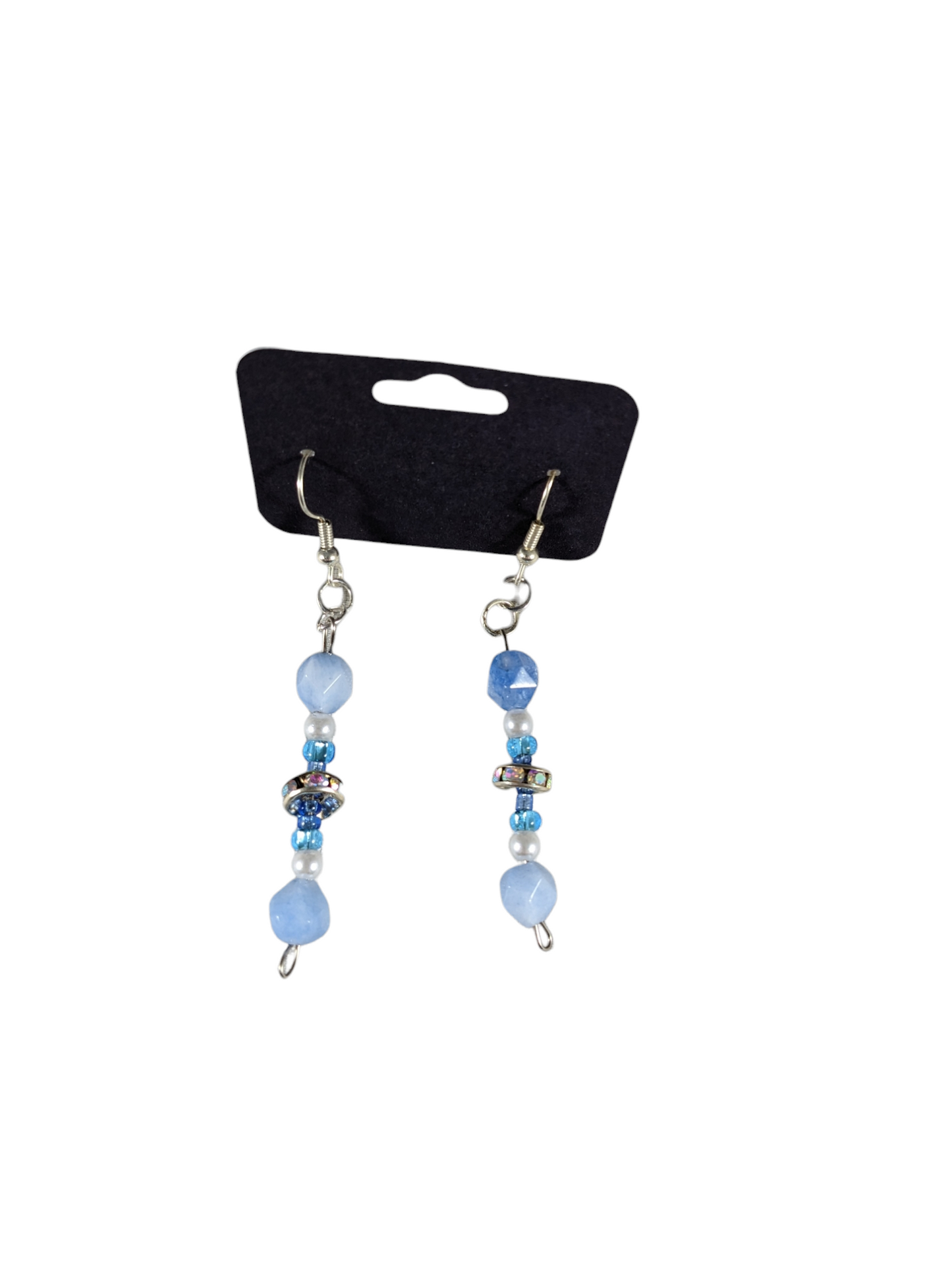 Blue earrings by Lydia