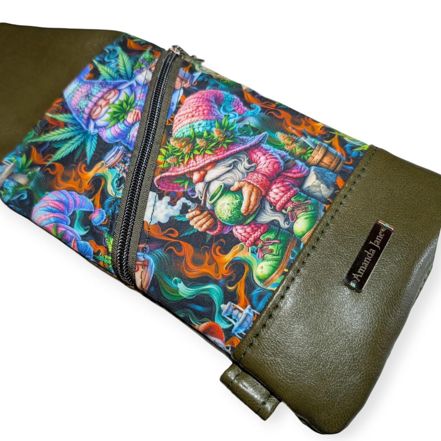 Handcrafted shoulder sling stoner gnomes