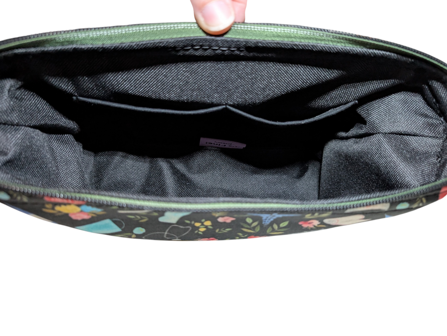 Handcrafted pouch make up toiletry bag healthcare