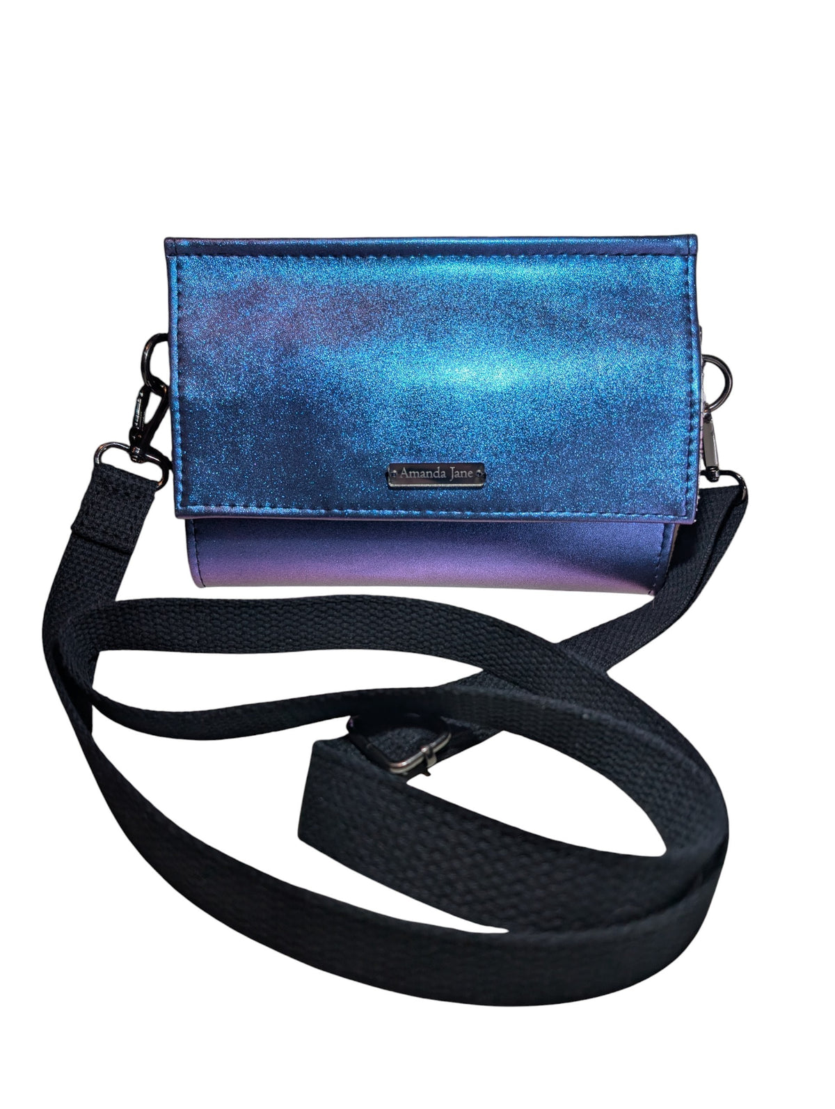Handmade phone holder wallet purse celestial Luna mouth