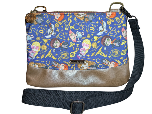Handcrafted purse crossbody nerdy movie