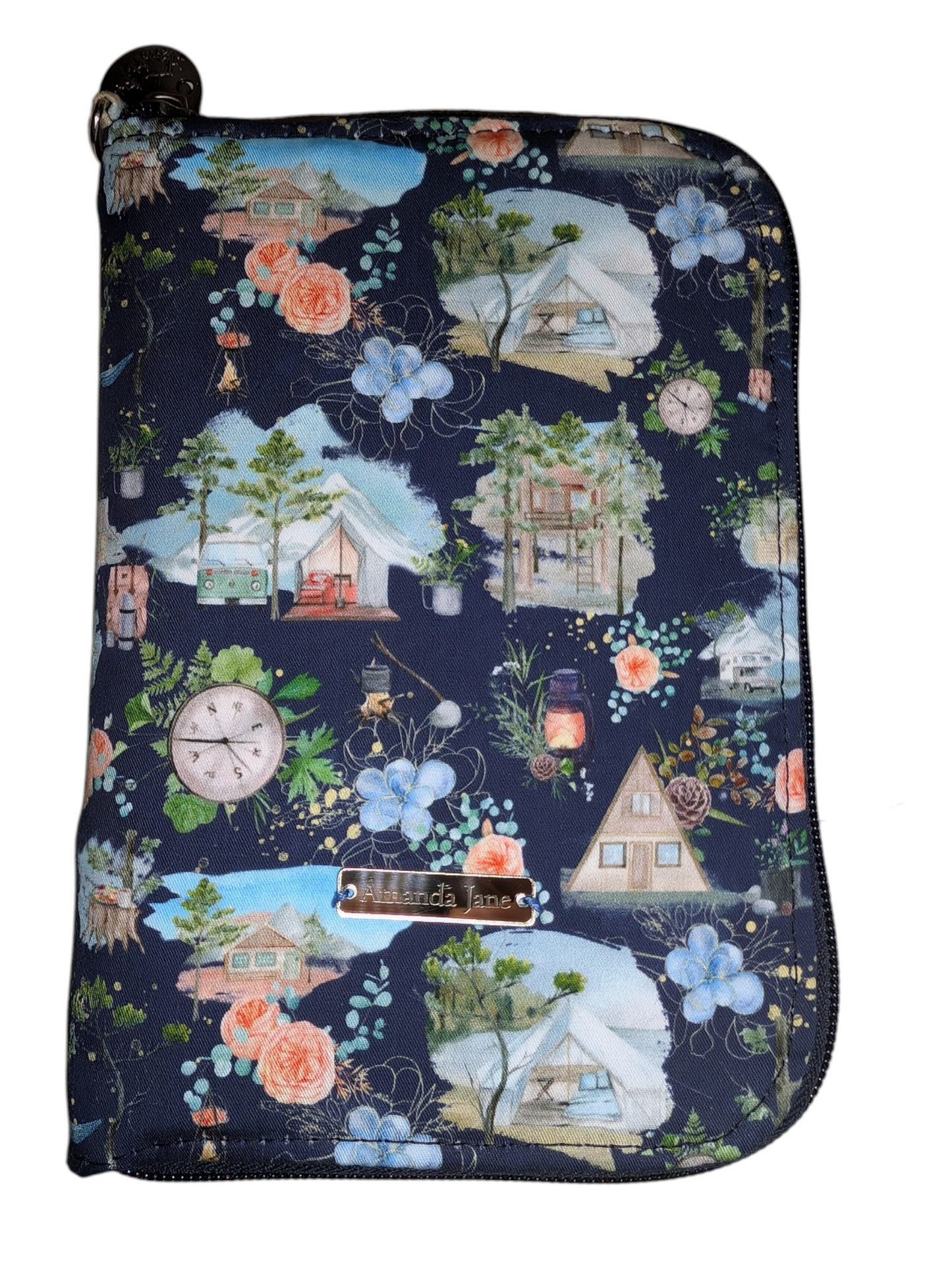 Handcrafted travel passport organizer wallet cabins