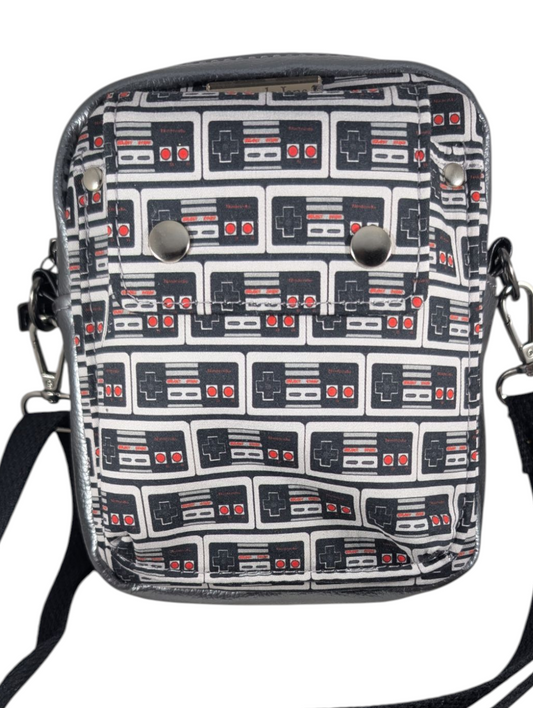 Handcrafted purse crossbody bag essentials video game controllers