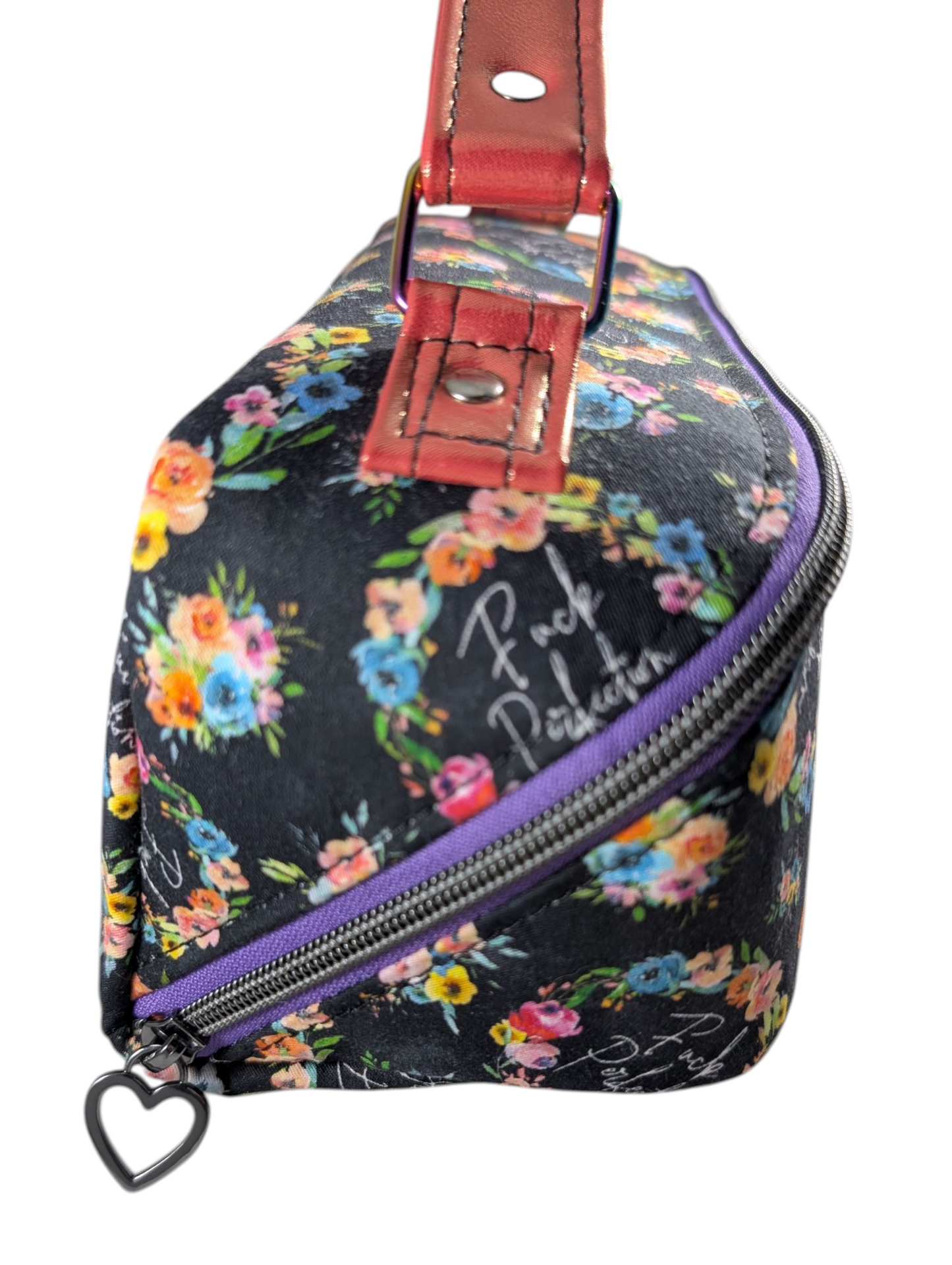 Handcrafted pouch make up toiletry bag F*CK Perfection