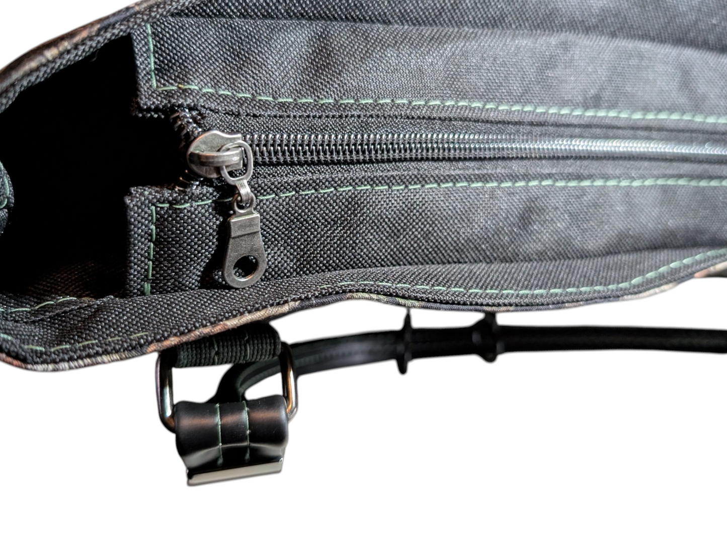 Handcrafted crossbody purse bag witchy skull