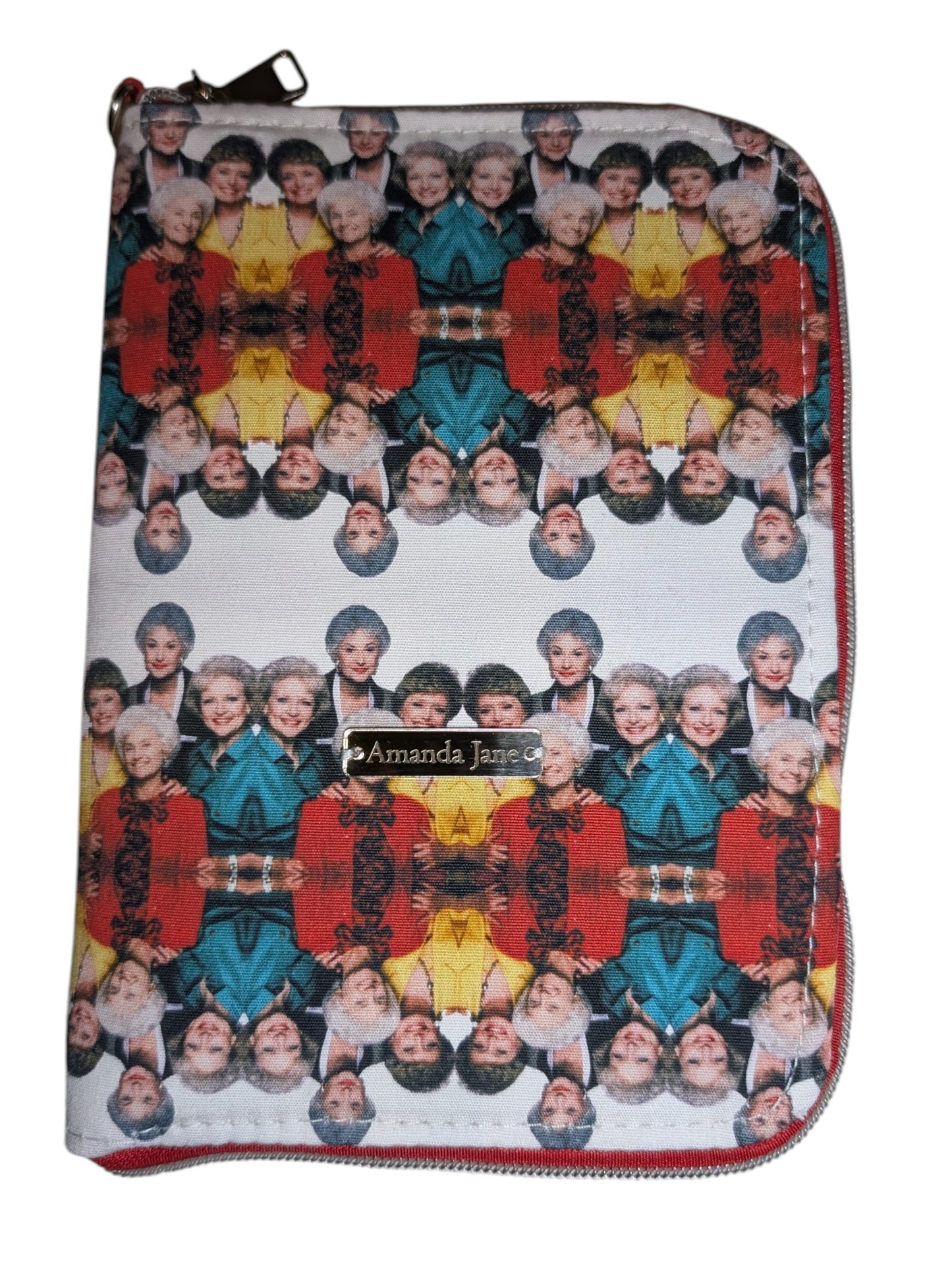 Handcrafted travel passport organizer wallet GG