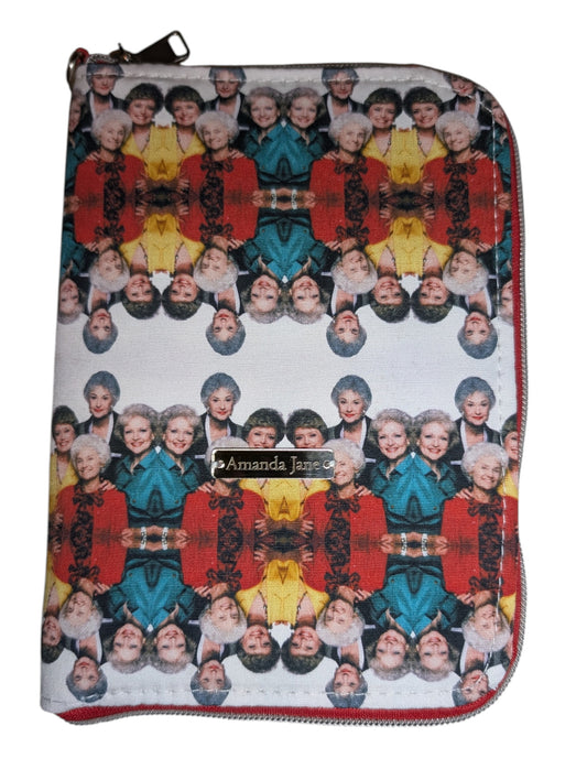 Handcrafted travel passport organizer wallet GG