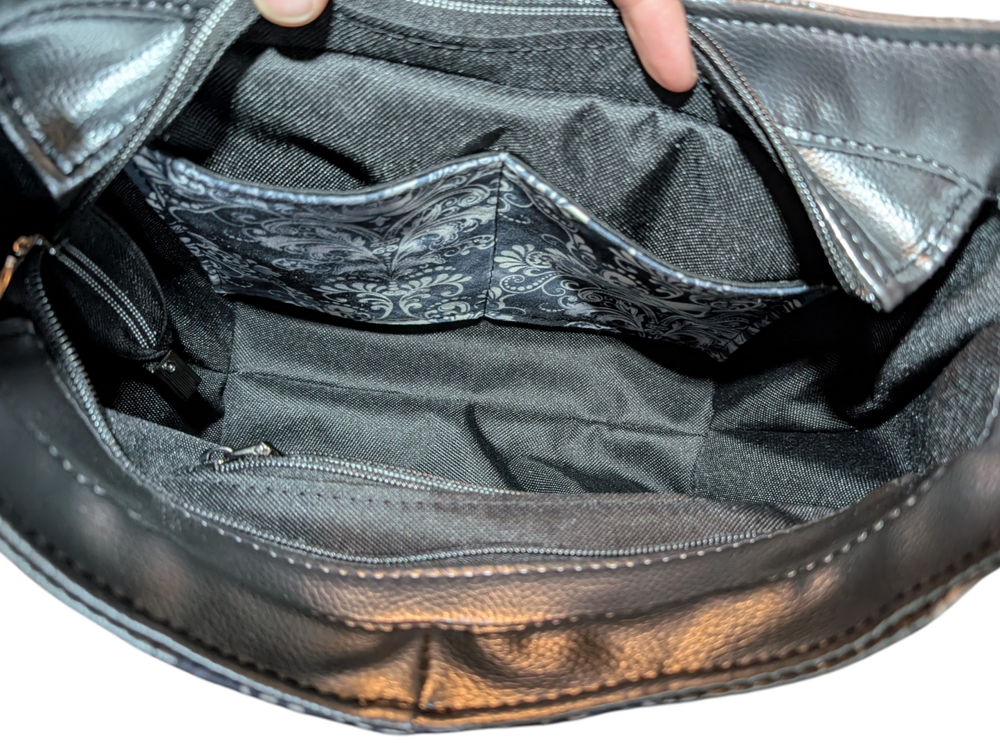 Handcrafted purse crossbody skull demask