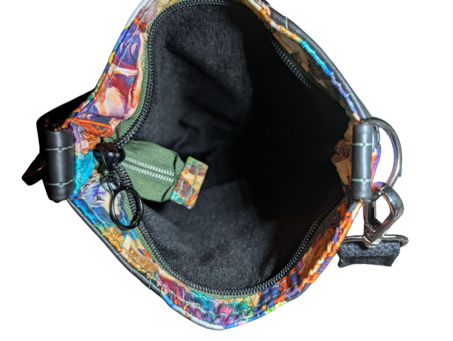 Handcrafted bag purse crossbody wolves *discounted